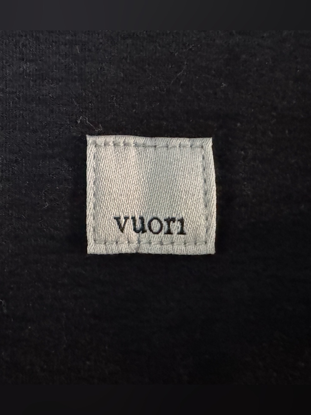 Vuori Clean Elevation Crop Leggings Heather Black XS